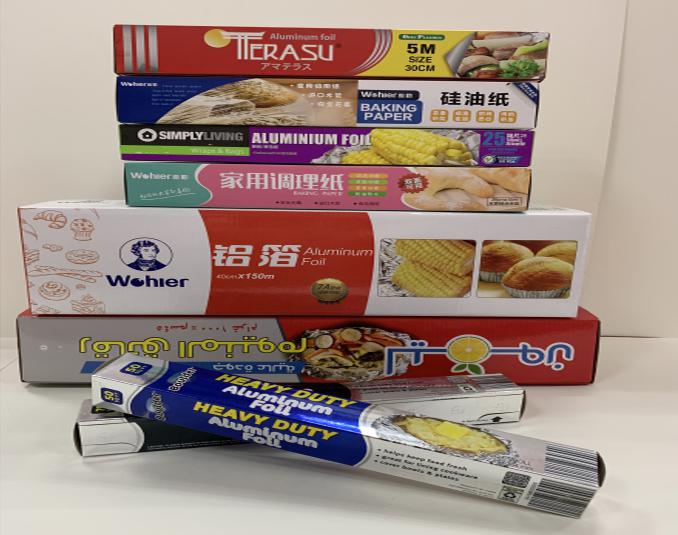 松江日用品包装、铝箔纸包装、硅油纸包装盒